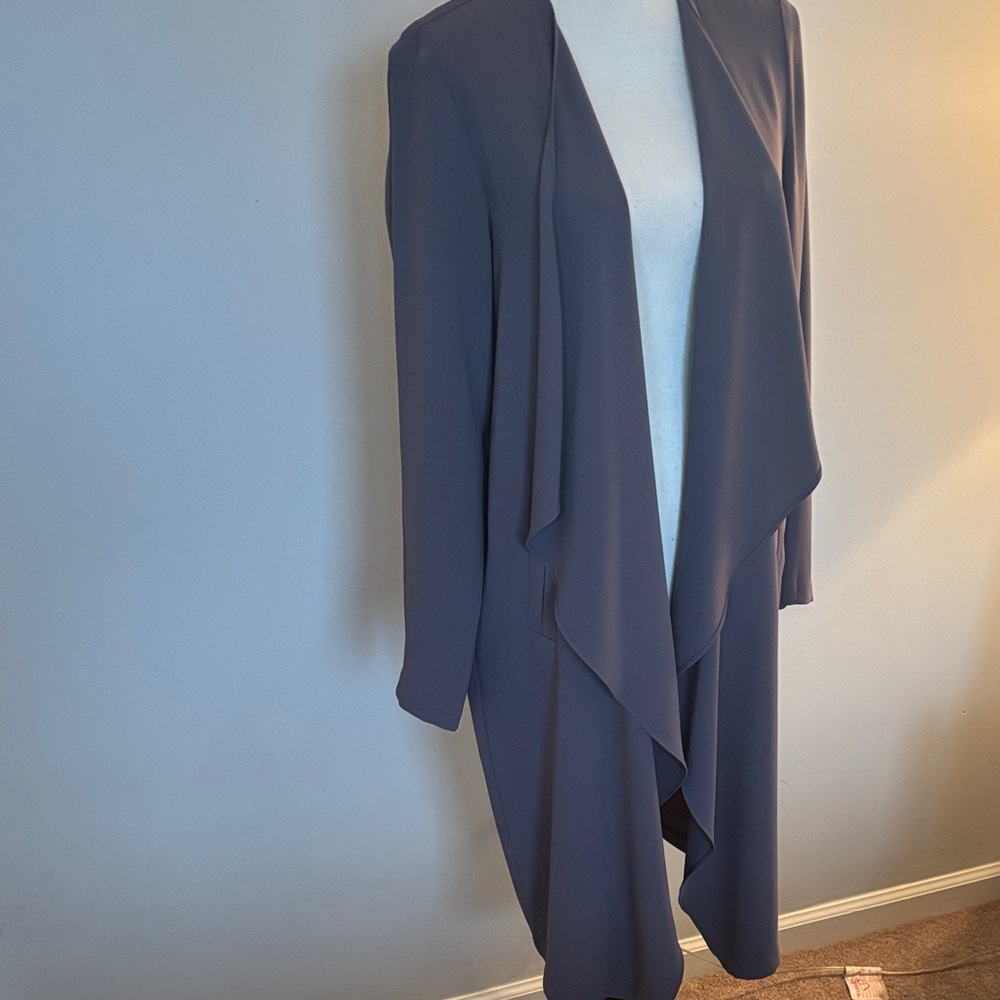 Cardigan/duster/jacket Draped Open Front